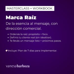 Mastreclass Marca Raíz