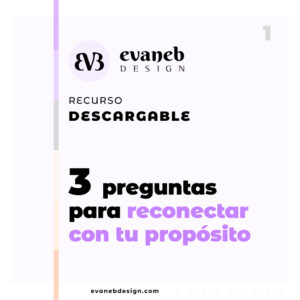 Reconectá con tu propósito