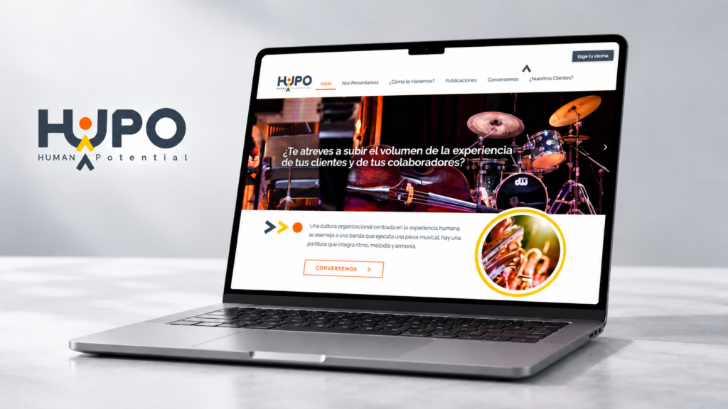 Branding y diseño web para Hupo Human Potential