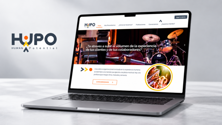 Branding y diseño web para Hupo Human Potential